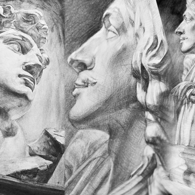 Pencil Ink Drawings